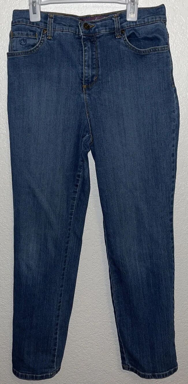 Gloria Vanderbilt Petite Denim Jeans Women Size 8P (Amanda) Blue